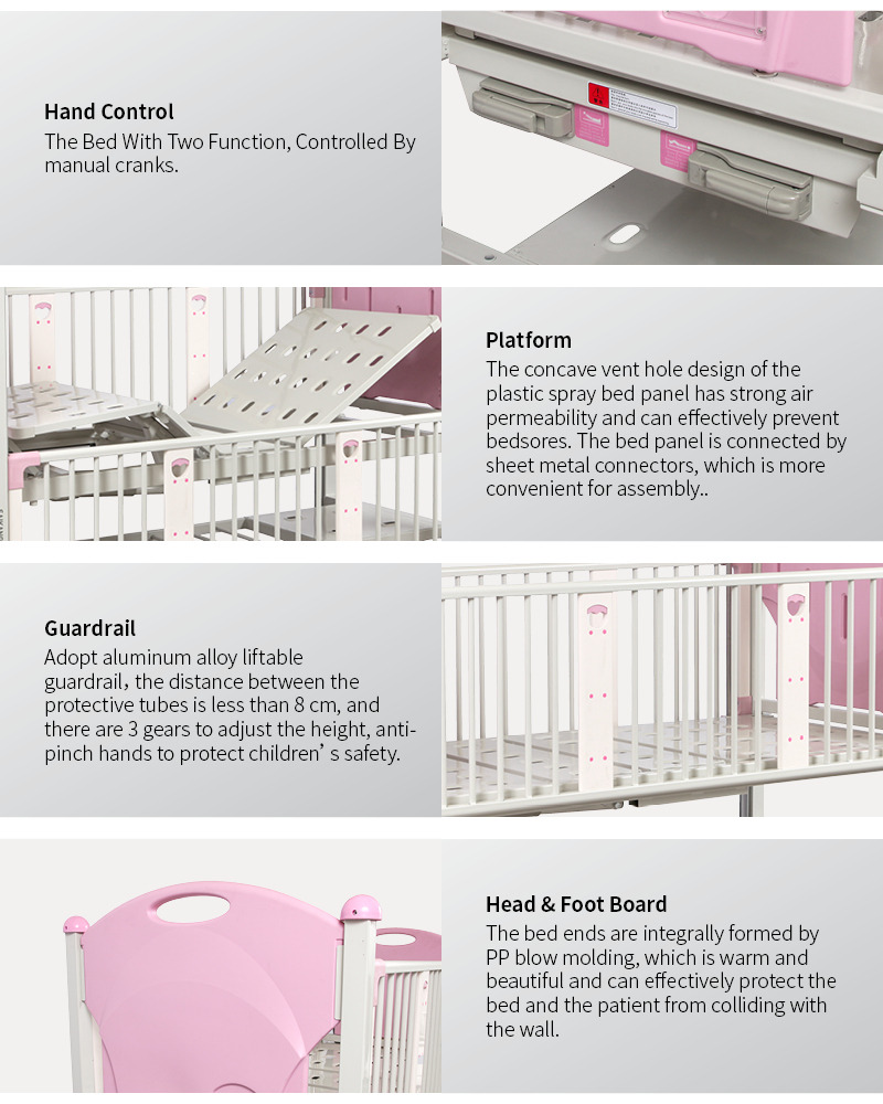 China Online Shopping Economic Metal Baby Kids Bed