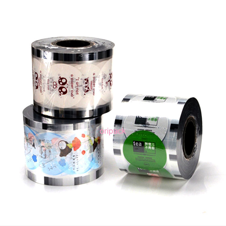 Biodegradable Milk Tea Sealer Film 13cm 50 Micron Boba Plastic Cup
