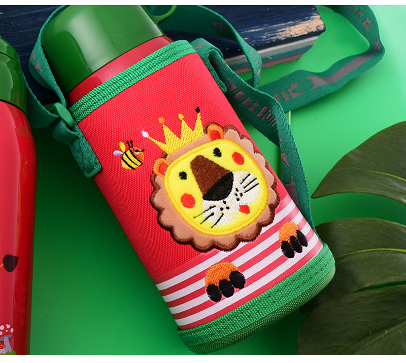 Custom Animals Pattern Child Bottle Bag with Adjustable Shoulder