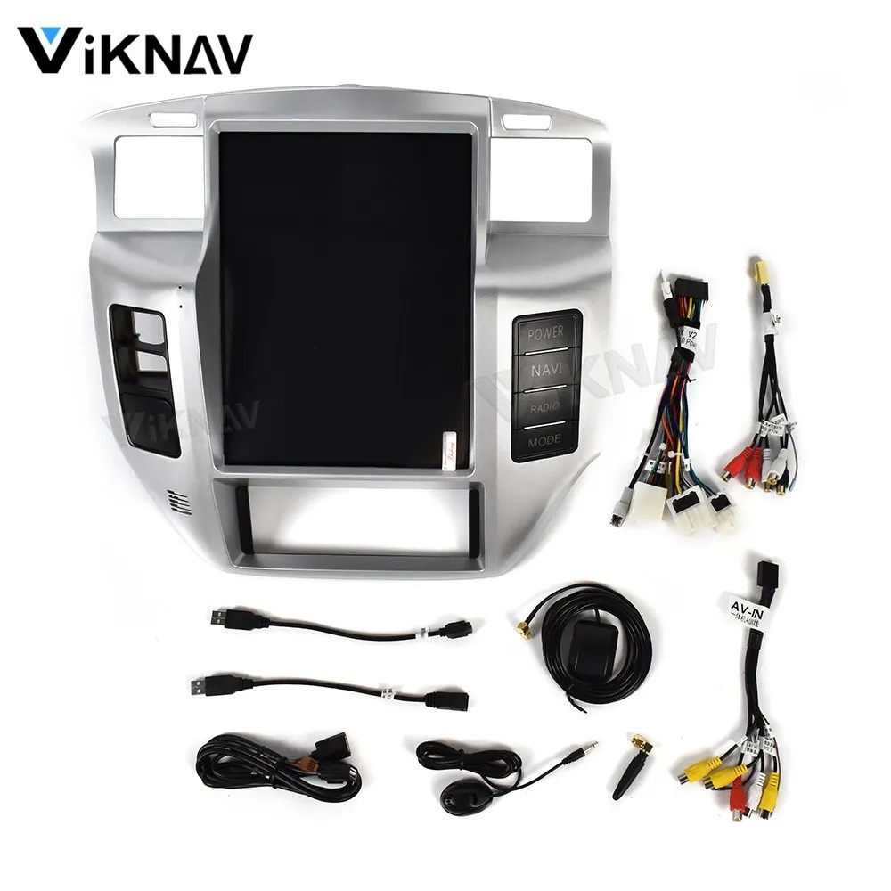 12.1Inch Touch Screen Head Unit For 2004-2019 Nissan Patrol GPS Navigation Multimedia Player Android Wireless Carplay