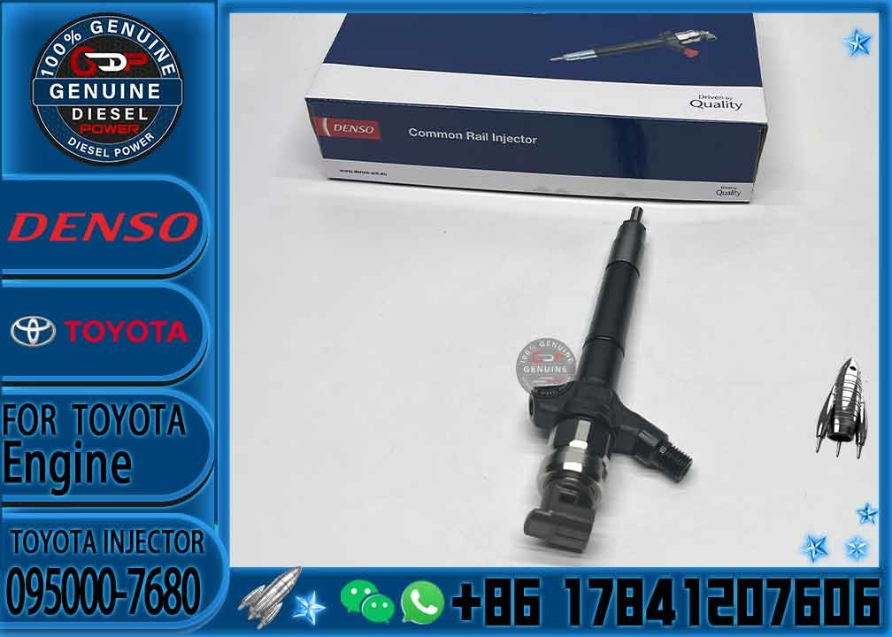 Common Rail Injector 095000-7680 095000 7680 Fuel Injector 0950007680 For Toyota