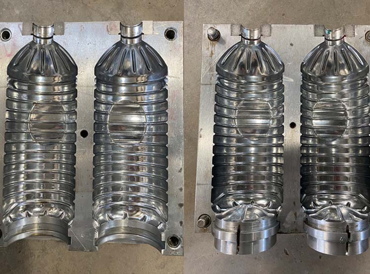 High Speed PET Blowing Machine 2cavity Full Automatic for 0.1-2L Beverage Bottles