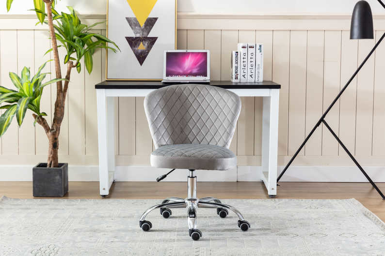 Computer Chair Task Chair Home Executive Desk Chair-Gray