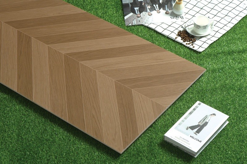 1200x600mm Modern Tiles And Firebrick Tiles Outside Floor Wooden Porcelain Tile For Bathroom