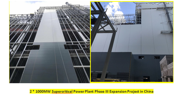 Curved Wall Sandwich Panel Corner Thermal Insulated RAL Color