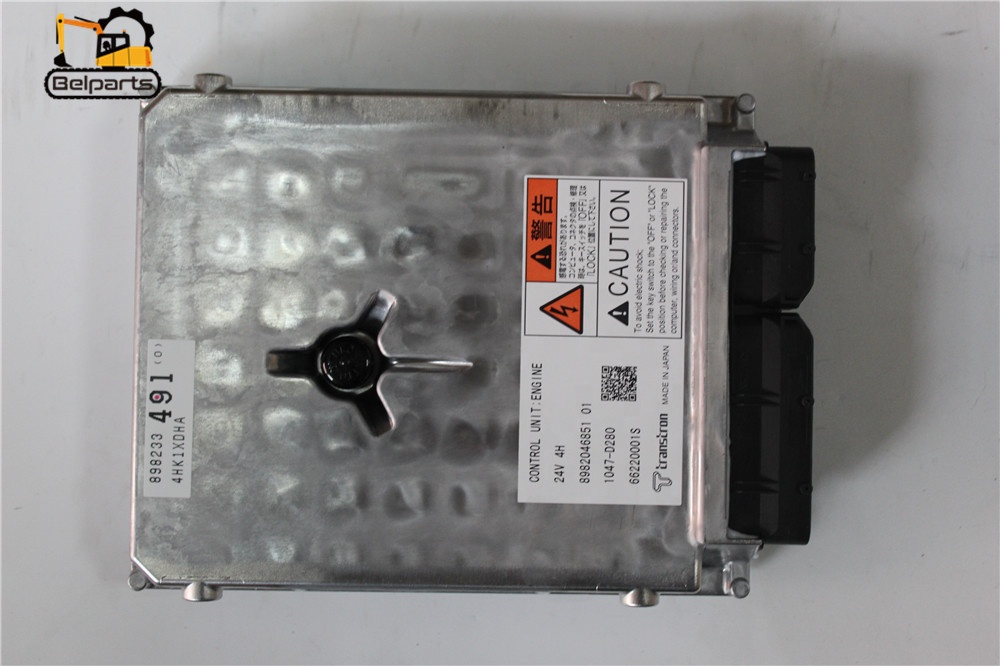 Belparts Excavator Engine Computer Control Board ECU ZX240-3 190DW 220DW 225DLC 4HK1 8-98233491-0 8982334910 Controller