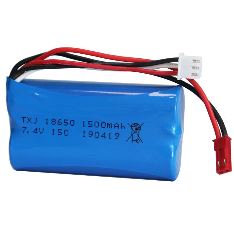 1000 Times 11.1Wh 1500mAh 7.4V Liion Battery Pack