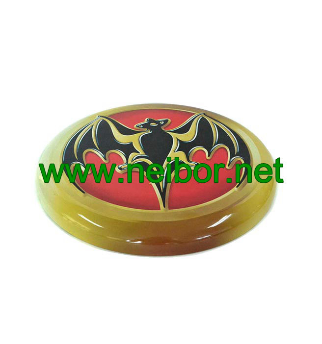 Custom order Round metal poster tin sign display board bottle caps sign for beer sales promotion