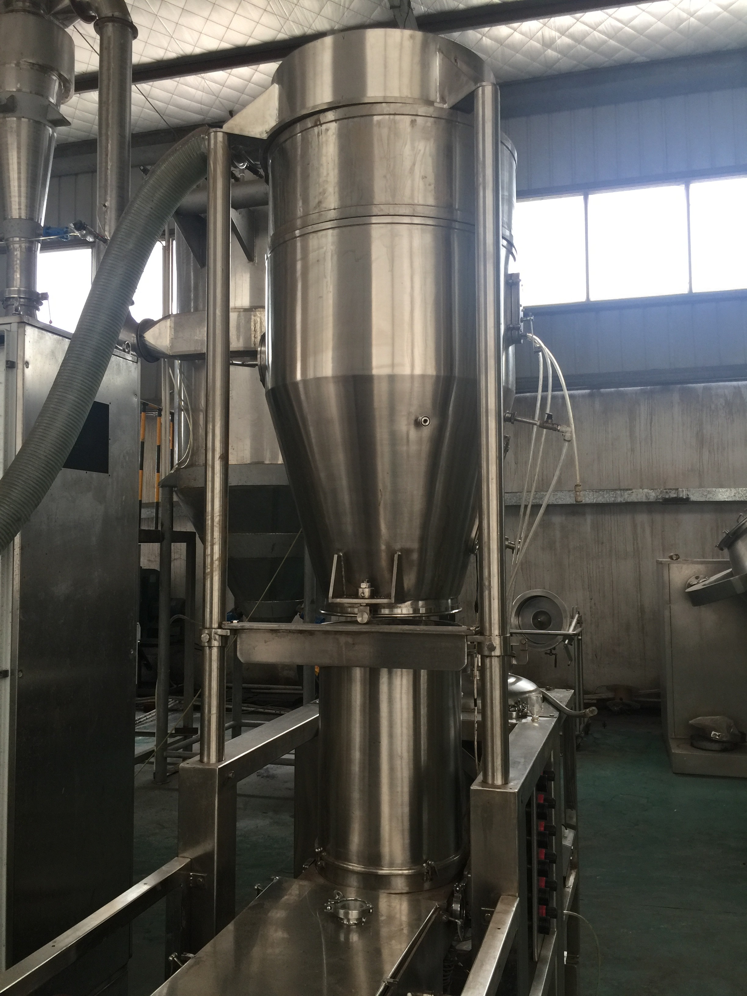 LZL Series Fluidized-vibrating And Continuous granulator Machine ( Granulating machine) for foodstuff industry