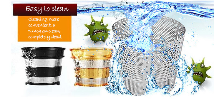 Stainless steel Slow Juice Blender parts juicer machine filter mesh