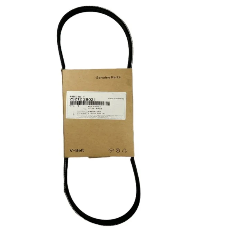 Brand New V-Ribbed Belt 2521226021 25212-26021Generator Belt for HYUNDAI KIA