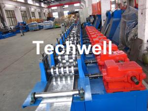 China Single Side Adjustable C Profile Roll Forming Machine , rollform equipment Hydraulic Pre Cutting on sale
