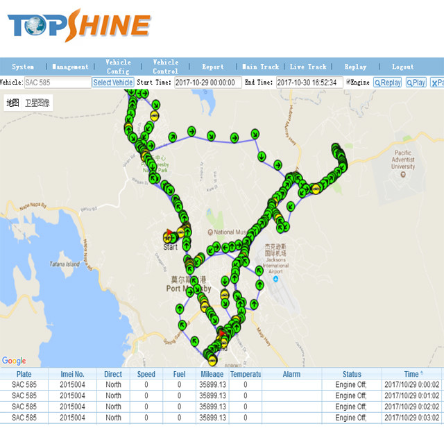 Real Time Tracking Motorcycle GPS Tracker With RFID Solution For School Bus