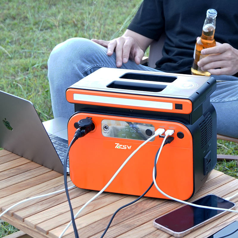 FCC 60Hz Portable Power Station 1500 Watt Power Station UPS Camping