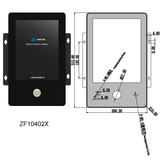 Smart Elevator Cop Touchpad Lift TFT LCD Cop Screen 220V 380V