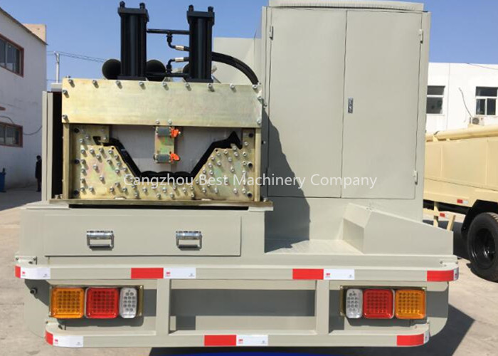 PPGI GI Mobile K Span Roll Forming Machine For Masonry Concrete And Steel Structures