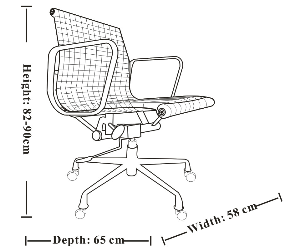 Tilt Function White Swivel Office Chair , Removable Armrests Mid Back Mesh Office Chair