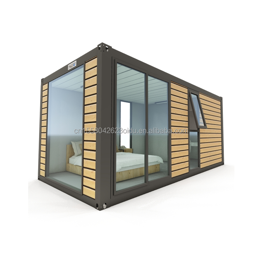 20 40 FT Modern Design Expandable Container Prefabricated Wooden Color Garden House for a Customized Living Experience