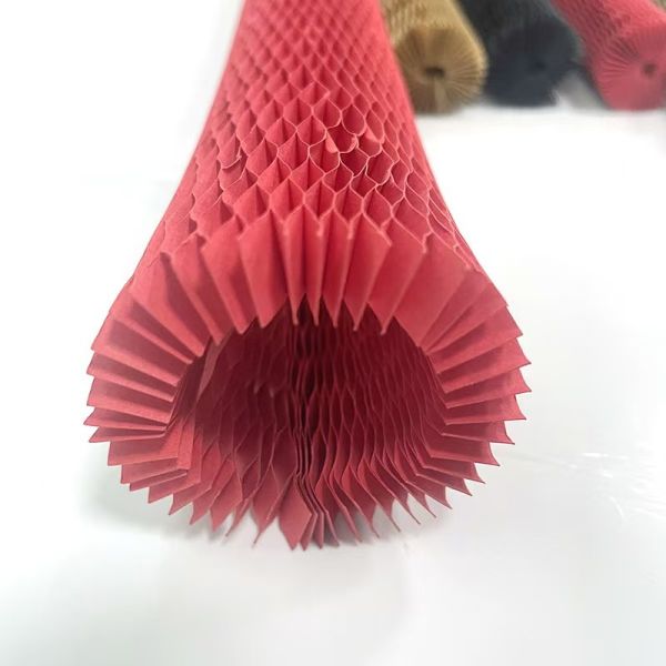 Customizable Honeycomb Paper Sleeves Size Color Sleeve Protectors Paper Packaging