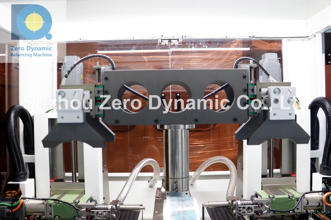 Two Station Automatic Vehicle Transmission Rotor / Car Gearbox Rotor Balancing Machine