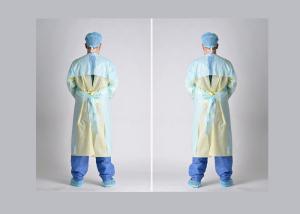 Buy cheap Lightweight Disposable Hospital Theatre Gowns Thickness 0.025 - 0.08mm product