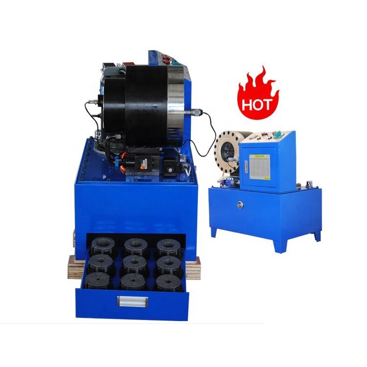 600T DX68 Hose Crimping Machine 114mm Max Opening 200 Pcs/H Work Efficiency