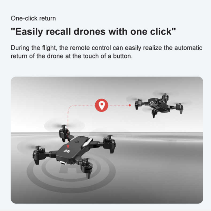 FPV HD Camera 2000mAh Headless Foldable RC Helicopter