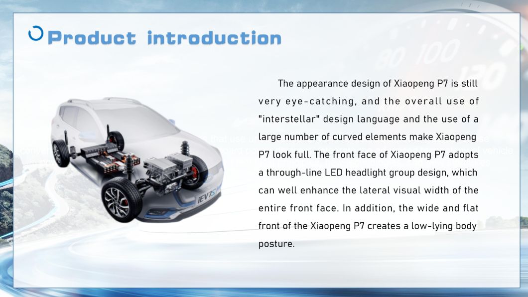 Xpeng P7 Electric Car Luxuray Electric Vehicle China Brand Pop Car