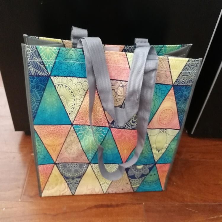 New custom made standard pp woven laminate tote bag