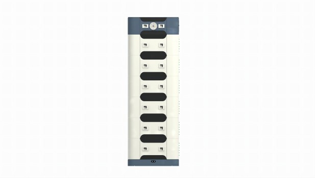 CAN RS485 UPS Lithium Battery Cabinet 25.6KWH For Photovoltaic Solar Systems Backup