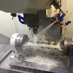 High Precision Custom CNC Aluminum Parts Beadblasting Silkscreening Surface