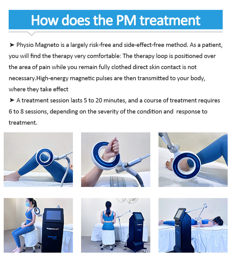 PEMF Pulsed Electromagnetic Field Machine For Fast Rehabilitation