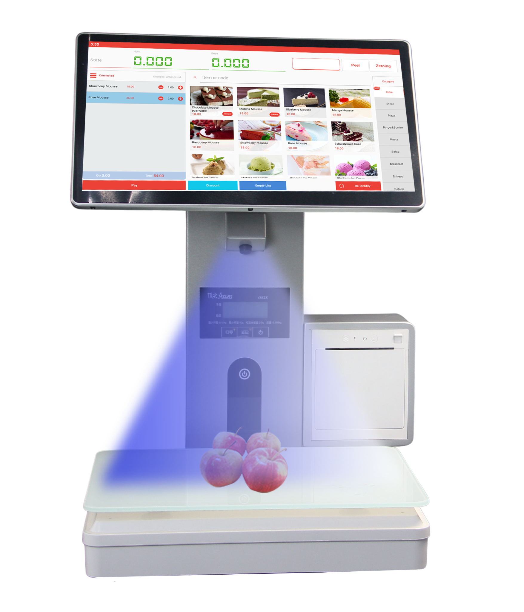 NETP Certified AI Scale Payment Kiosk for Supermarkets and Retail Stores Streamline Your Checkout Process