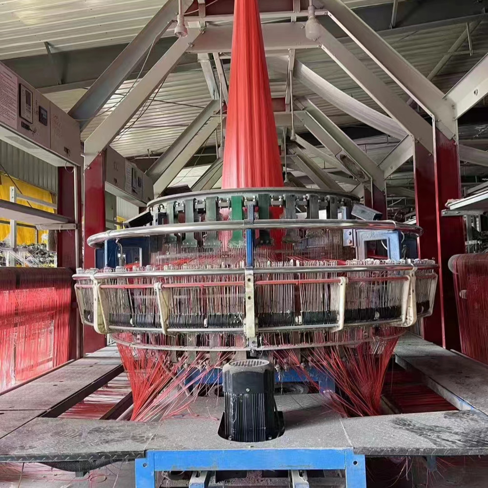 Used Middle Six Shuttle Circular Loom For FIBC Bags Woven Bags