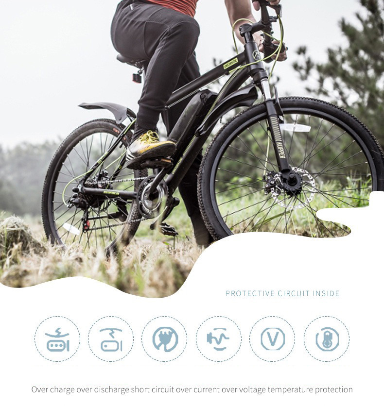 Multipurpose Lithium Electric Bike Battery 20AH With LED Indicator
