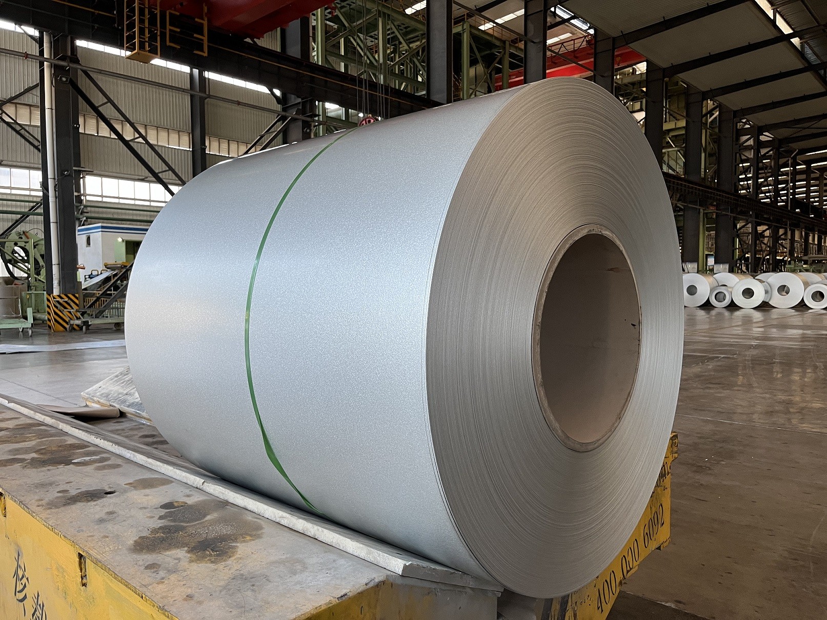 Regular Spangle Aluzinc Galvanized Steel Coil AZ100 0.71mm Passivated