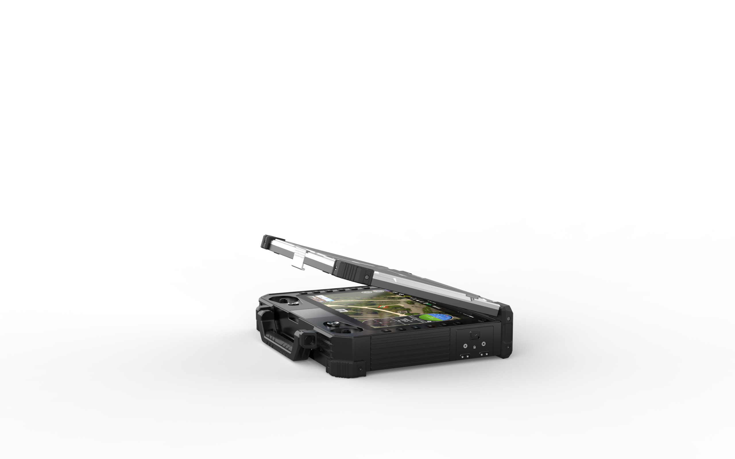Dual Screen Mobile Ground Control Station 5.98kg For Uav Harsh Environments