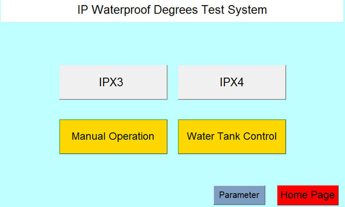 IEC60529 Oscillating Tube Tester For Ipx3 And Ipx4 Adjustable Water Flow 1