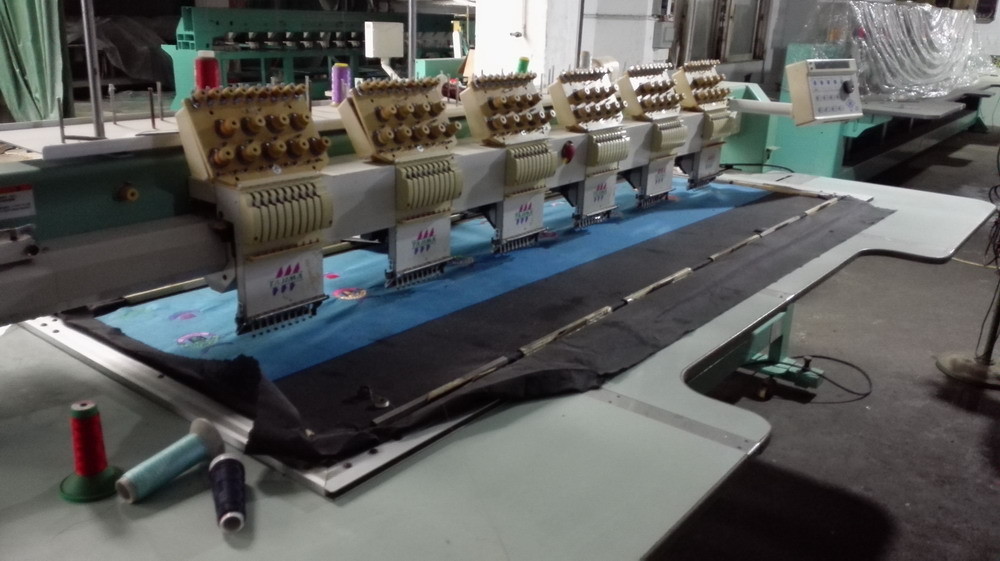 Multipurpose Used Tajima Embroidery Machine With 345 X 680mm Emb. Area