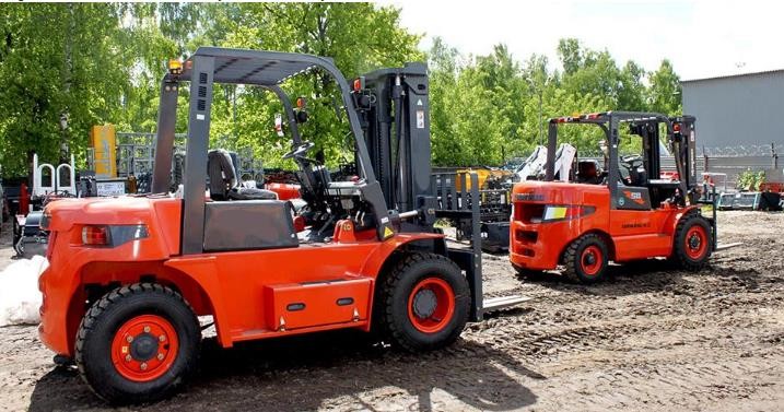 3 Stage Port Material Handling Equipment LG30DT Light Weight 16 Ton Hydraulic Hand Forklift