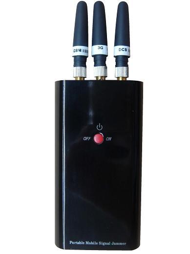 3G Portable Cell Phone Signal Jammer / Blocker EST-808HA , 2110 - 2170 MHz 1