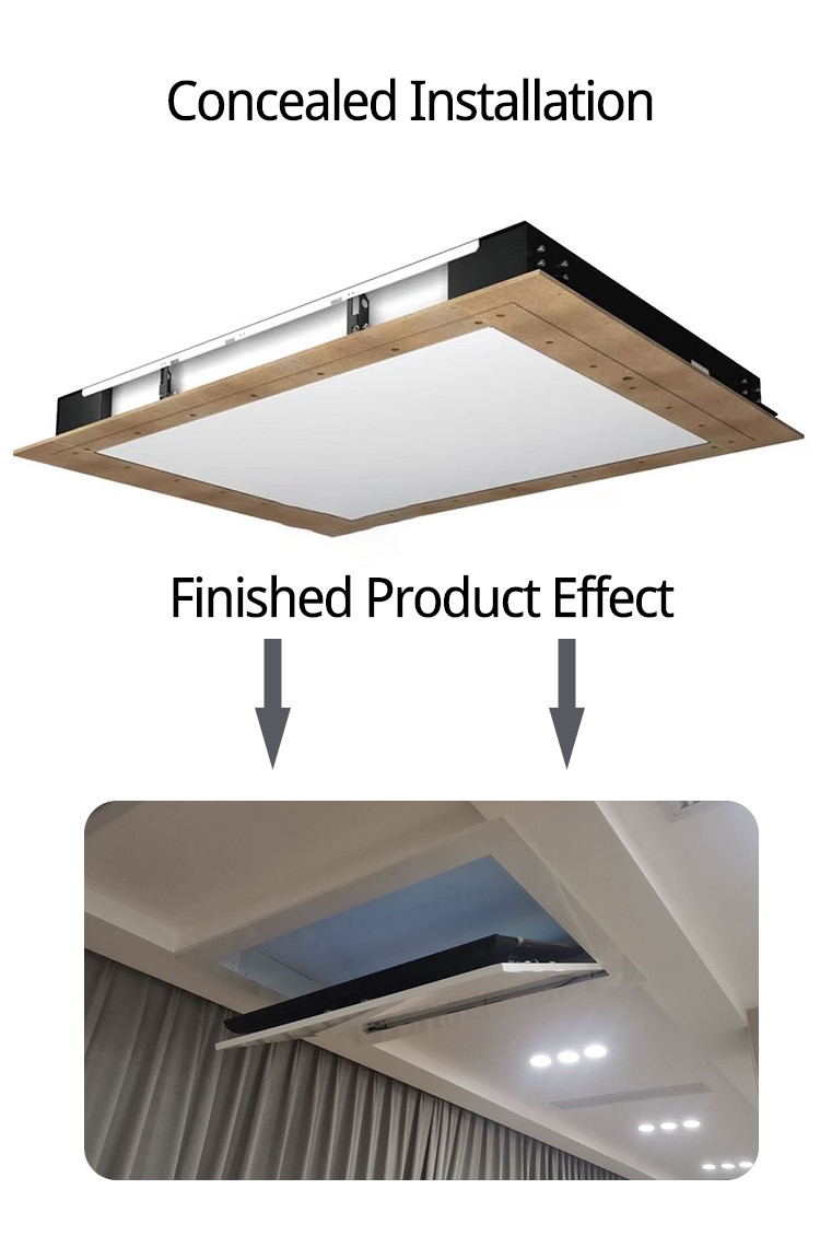 Ceiling TV Mount Retractable HiddenTV Flipper