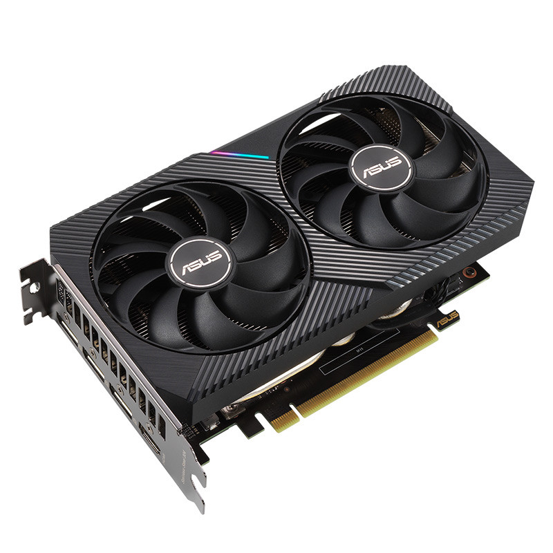 ASUS DUAL RTX3060 desktop computer eating chicken game independent graphics card