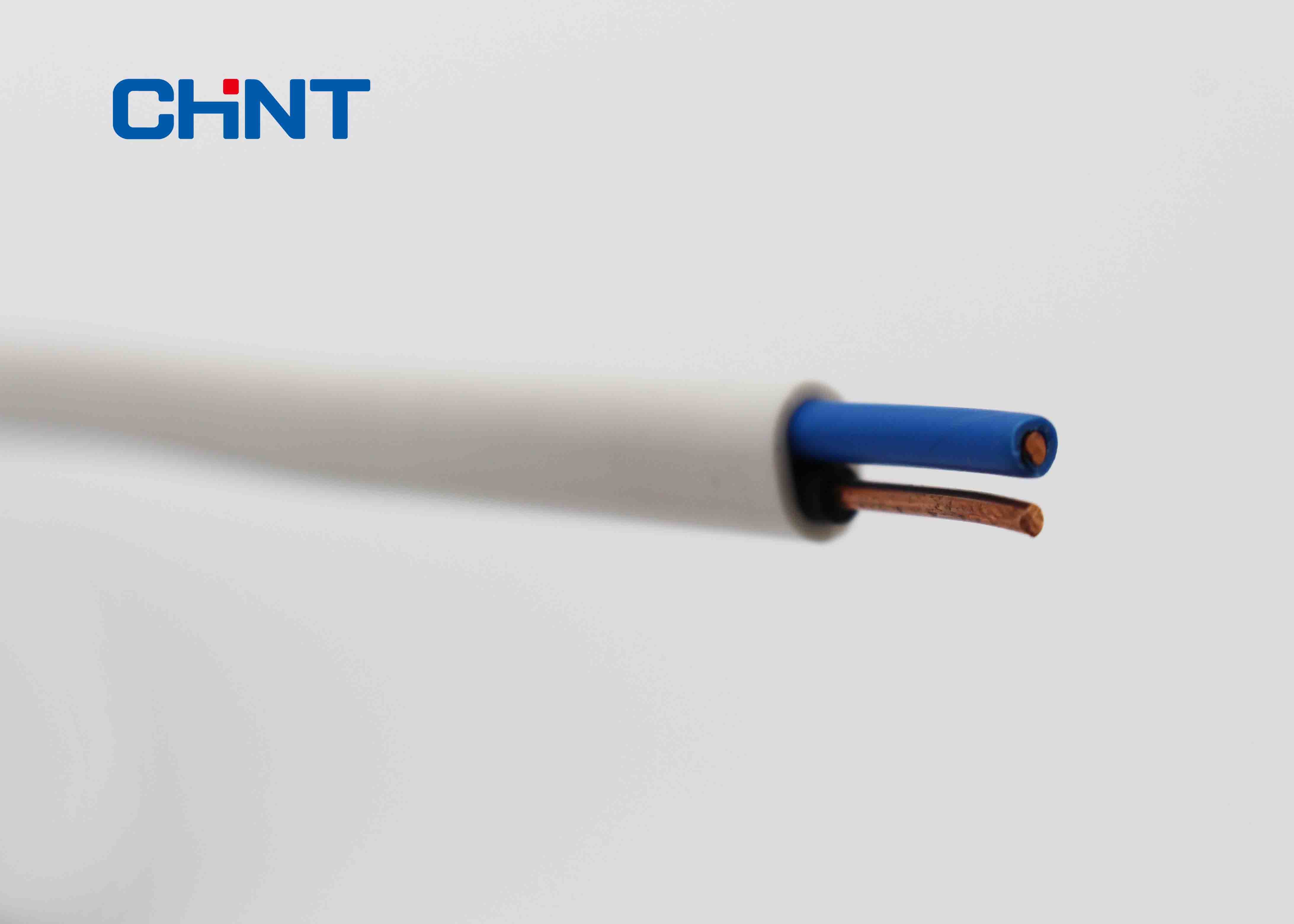 Flat Copper Conductor Pvc Insulated Electrical Cable Wire For Switch Control