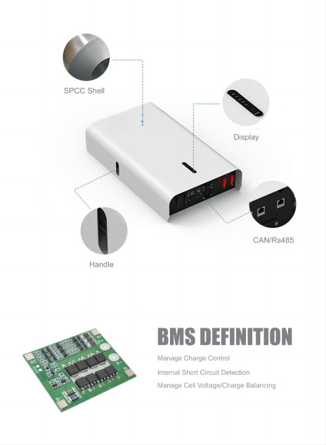 Multifunctional Tesla Replacement Lithium Ion Battery commercial battery storage systems With Bluetooth For House