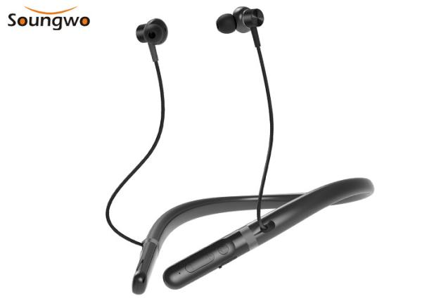 IPX7 Bluetooth 5.0 Neckband Headphones Waterproof Noise Cancelling Headphones