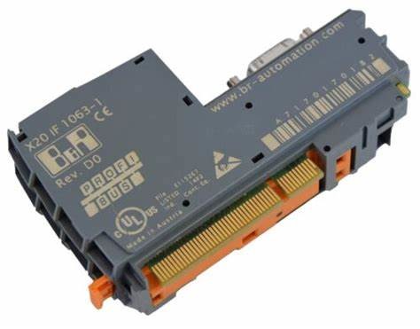 X20IF1063 B&R Electrical Isolation for 1x PROFIBUS DP V0 Slave Communication Module PLC Isolated from PROFIBUS IF1