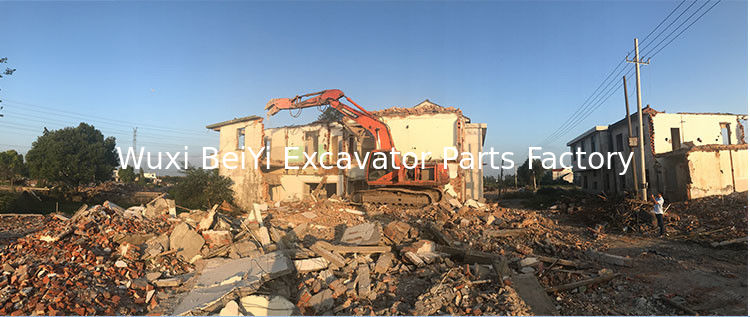 BEIYI BYHC200 hydraulic demolition crusher hydraulic pulverizer for building secondary demolition