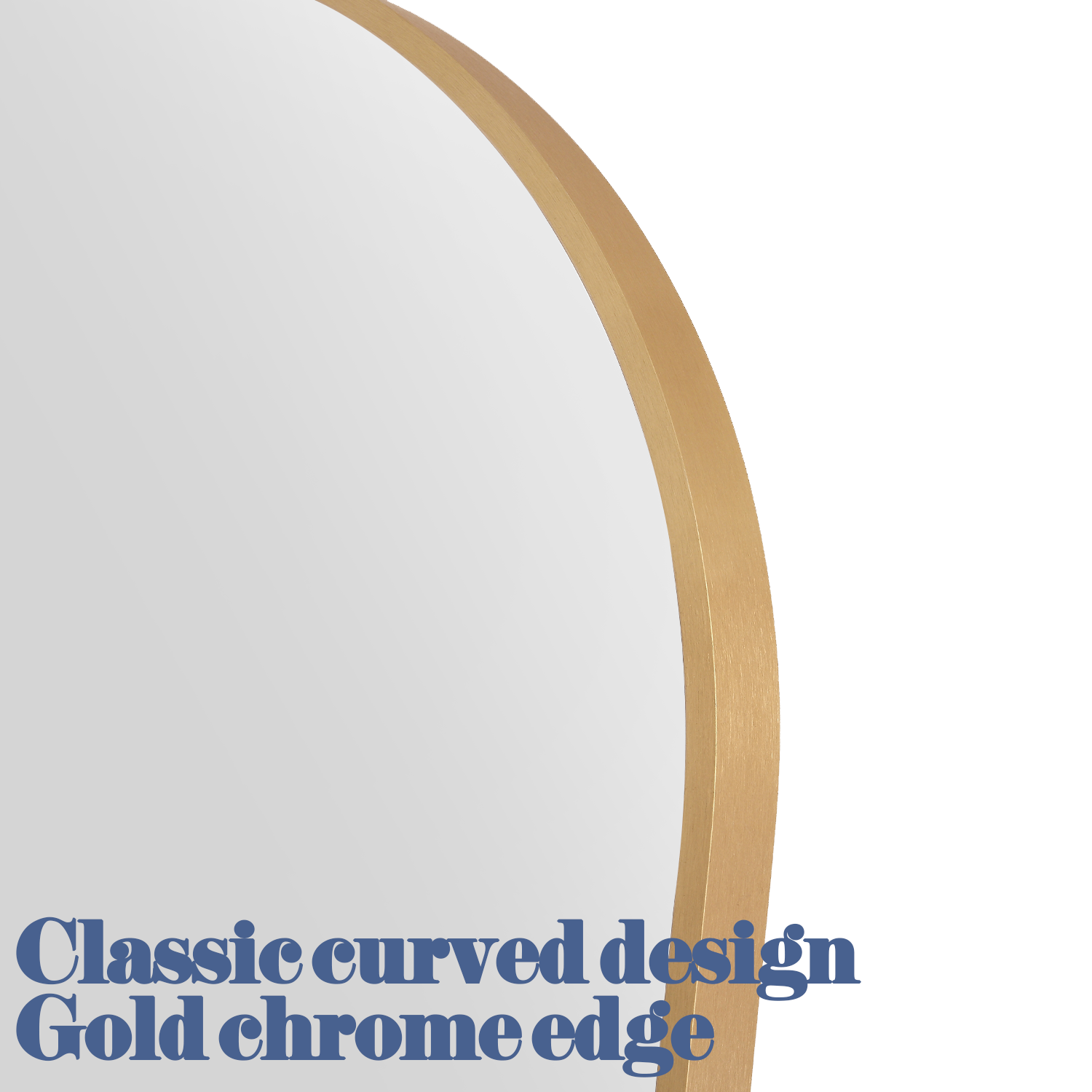 Modern Aluminum Full Length Dressing Mirror For Bedroom Decorations