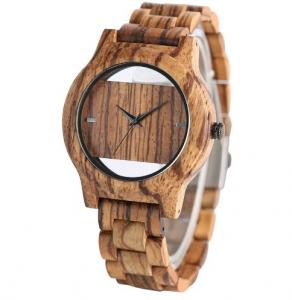 Buy cheap CE ROHS Wooden Wrist Watch Dial Custom Wooden Watch Band product